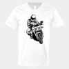 V-Neck Heavy Cotton 100% T-Shirt Thumbnail