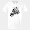 V-Neck Heavy Cotton 100% T-Shirt Thumbnail