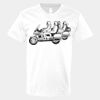 V-Neck Heavy Cotton 100% T-Shirt Thumbnail