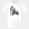 V-Neck Heavy Cotton 100% T-Shirt Thumbnail