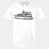 V-Neck Heavy Cotton 100% T-Shirt Thumbnail