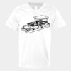 V-Neck Heavy Cotton 100% T-Shirt Thumbnail
