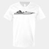 V-Neck Heavy Cotton 100% T-Shirt Thumbnail