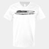 V-Neck Heavy Cotton 100% T-Shirt Thumbnail