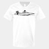 V-Neck Heavy Cotton 100% T-Shirt Thumbnail