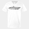 V-Neck Heavy Cotton 100% T-Shirt Thumbnail