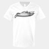 V-Neck Heavy Cotton 100% T-Shirt Thumbnail