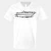 V-Neck Heavy Cotton 100% T-Shirt Thumbnail