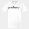 V-Neck Heavy Cotton 100% T-Shirt Thumbnail