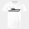 V-Neck Heavy Cotton 100% T-Shirt Thumbnail