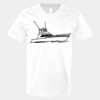 V-Neck Heavy Cotton 100% T-Shirt Thumbnail