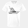 V-Neck Heavy Cotton 100% T-Shirt Thumbnail