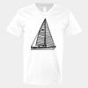V-Neck Heavy Cotton 100% T-Shirt Thumbnail
