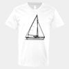 V-Neck Heavy Cotton 100% T-Shirt Thumbnail