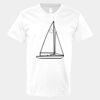 V-Neck Heavy Cotton 100% T-Shirt Thumbnail