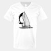 V-Neck Heavy Cotton 100% T-Shirt Thumbnail
