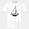 V-Neck Heavy Cotton 100% T-Shirt Thumbnail