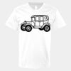 V-Neck Heavy Cotton 100% T-Shirt Thumbnail