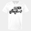 V-Neck Heavy Cotton 100% T-Shirt Thumbnail