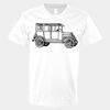V-Neck Heavy Cotton 100% T-Shirt Thumbnail
