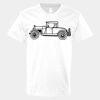 V-Neck Heavy Cotton 100% T-Shirt Thumbnail