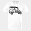 V-Neck Heavy Cotton 100% T-Shirt Thumbnail