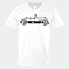 V-Neck Heavy Cotton 100% T-Shirt Thumbnail