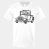 V-Neck Heavy Cotton 100% T-Shirt Thumbnail