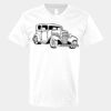 V-Neck Heavy Cotton 100% T-Shirt Thumbnail