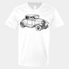 V-Neck Heavy Cotton 100% T-Shirt Thumbnail