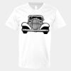 V-Neck Heavy Cotton 100% T-Shirt Thumbnail