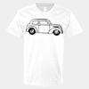 V-Neck Heavy Cotton 100% T-Shirt Thumbnail