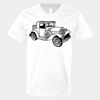 V-Neck Heavy Cotton 100% T-Shirt Thumbnail