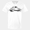 V-Neck Heavy Cotton 100% T-Shirt Thumbnail