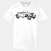 V-Neck Heavy Cotton 100% T-Shirt Thumbnail
