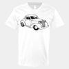 V-Neck Heavy Cotton 100% T-Shirt Thumbnail