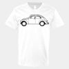 V-Neck Heavy Cotton 100% T-Shirt Thumbnail