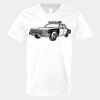 V-Neck Heavy Cotton 100% T-Shirt Thumbnail