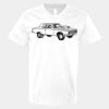 V-Neck Heavy Cotton 100% T-Shirt Thumbnail