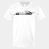 V-Neck Heavy Cotton 100% T-Shirt Thumbnail