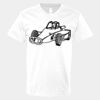 V-Neck Heavy Cotton 100% T-Shirt Thumbnail