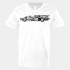 V-Neck Heavy Cotton 100% T-Shirt Thumbnail