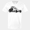 V-Neck Heavy Cotton 100% T-Shirt Thumbnail