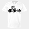 V-Neck Heavy Cotton 100% T-Shirt Thumbnail