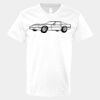 V-Neck Heavy Cotton 100% T-Shirt Thumbnail