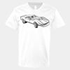 V-Neck Heavy Cotton 100% T-Shirt Thumbnail