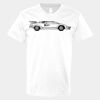 V-Neck Heavy Cotton 100% T-Shirt Thumbnail