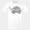 V-Neck Heavy Cotton 100% T-Shirt Thumbnail