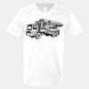 V-Neck Heavy Cotton 100% T-Shirt Thumbnail