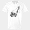 V-Neck Heavy Cotton 100% T-Shirt Thumbnail